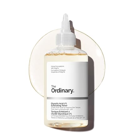 The Ordinary Glycolic Acid 7% Exfoliating Toner – Brightening & Smoothing