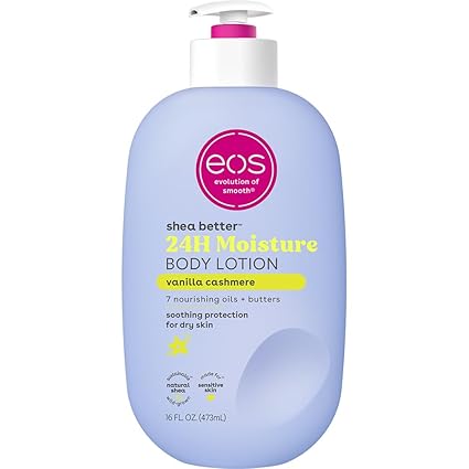 eos Shea Better Lotion – Natural Shea Butter, Vanilla Scent, 16 fl oz