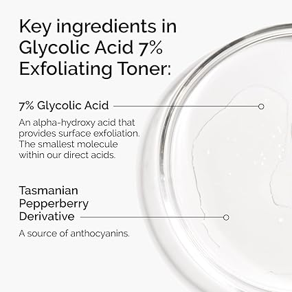 The Ordinary Glycolic Acid 7% Exfoliating Toner – Brightening & Smoothing