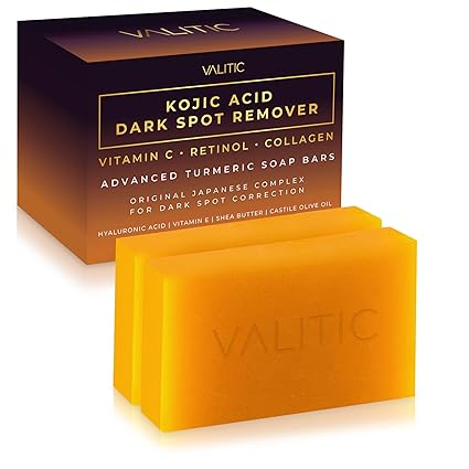 VALITIC Kojic Acid Soap – Brightening & Anti-Aging, 2 Pack