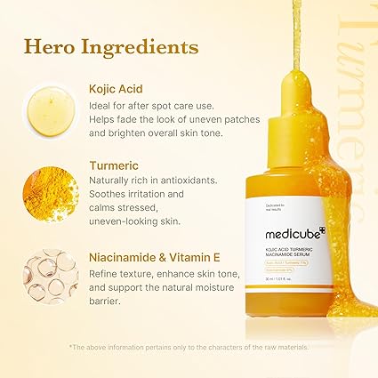 Medicube Clarifying Serum – Kojic Acid, Turmeric & Niacinamide Capsules