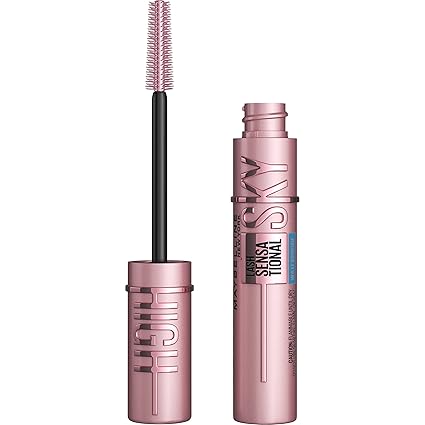 Maybelline Sky High Waterproof Mascara – Very Black, 1 Count