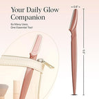 Kitsch Dermaplane Razor – 12pcs Terracotta Face & Eyebrow Shavers Smooth