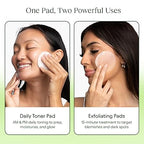 JiYu Toning Polish Pads – Dark Spot & Wrinkle Treatment, 100 Count