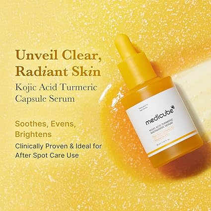 Medicube Clarifying Serum – Kojic Acid, Turmeric & Niacinamide Capsules