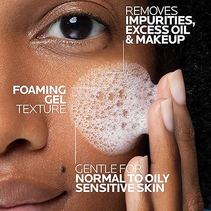 Toleriane foaming facial cleanser